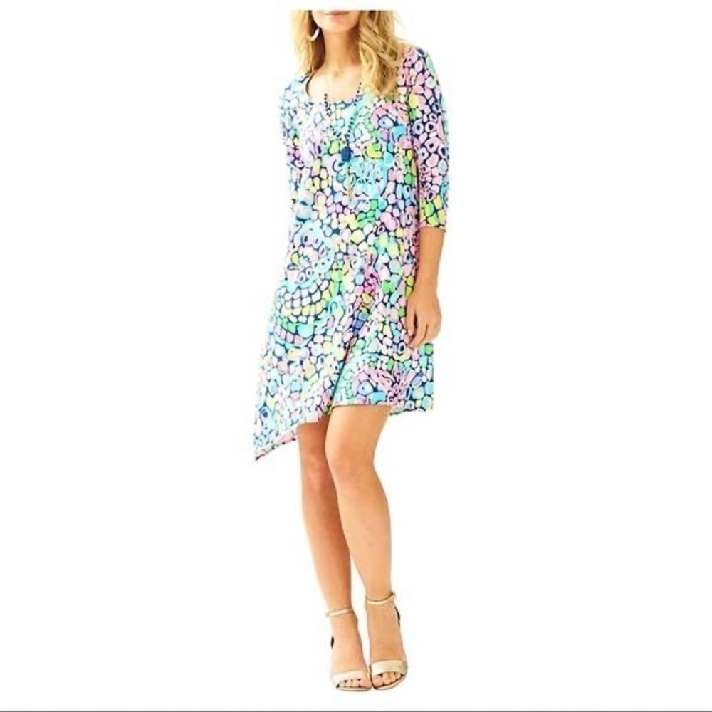 Lilly Pulitzer Ariana Asymmetric Swing Dress